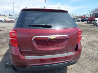2017 Chevrolet Equinox LT with VIN 2GNALCEK5H1601189, listed as a IAAI auction lot 42038012 with 91,834 mi miles. Bid and sale history available at carsss.com. Image 16.