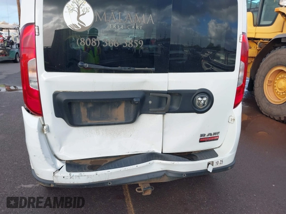 2018 Ram ProMaster City Cargo Van Tradesman SLT with VIN ZFBERFBB2J6K01610, listed as a IAAI auction lot 41446401 with 64,880 mi miles. Bid and sale history available at carsss.com. Image 6.