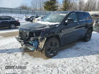 2022 Jeep Grand Cherokee WK Laredo X with VIN 1C4RJFAG6NC114125, listed as a Copart auction lot 89299105 with 31,981 mi miles and Salvage Title. Bid and sale history available at carsss.com. Image 1.