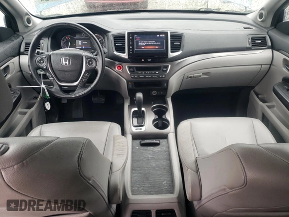 2017 Honda Pilot EX-L with VIN 5FNYF6H50HB087738, listed as a Copart auction lot 52154535 with 62,793 mi miles and Salvage Title. Bid and sale history available at DreamBid. Image 8.