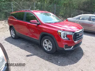 2024 GMC Terrain SLE z VIN 3GKALMEG5RL152370, wystawiony jako IAAI lot #42126670 z przebiegiem 14 414 mil mil oraz . Historia ofert i sprzedaży dostępna na DreamBid. Obrazek 1.