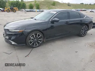 2023 Honda Accord Touring with VIN 1HGCY2F83PA028931, listed as a Copart auction lot 62637525 with 32,316 mi miles and Salvage title. Bid and sale history available at DreamBid. Image 1.