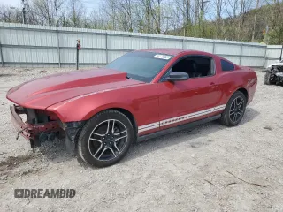 2010 Ford Mustang V6 with VIN 1ZVBP8AN1A5131923, listed as a Copart auction lot 53170985 with 170,449 mi miles and Salvage Title. Bid and sale history available at DreamBid. Image 1.
