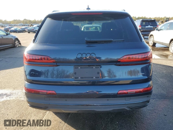2024 Audi Q7 Premium Plus z VIN WA1LCBF70RD010757, wystawiony jako Copart lot #86386164 z przebiegiem 2 256 mil mil oraz Szkoda całkowita • Salvage title. Historia ofert i sprzedaży dostępna na DreamBid. Obrazek 6.