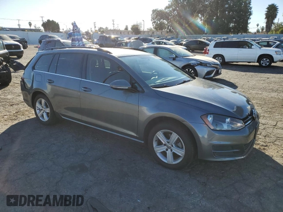 2015 Volkswagen Golf SportWagen TDI S with VIN 3VWCA7AUXFM516812, listed as a Copart auction lot 88366215 with 127,515 mi miles and Salvage Title. Bid and sale history available at carsss.com. Image 4.