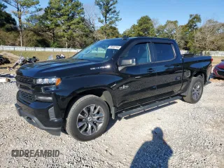 2020 Chevrolet Silverado 1500 RST with VIN 3GCPWDED2LG324163, listed as a Copart auction lot 85492104 with 94,500 mi miles and Salvage Title. Bid and sale history available at DreamBid. Image 1.