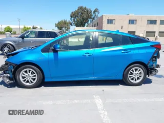 2022 Toyota Prius L Eco with VIN JTDKAMFU1N3164838, listed as a IAAI auction lot 42234309 with 45,451 mi miles and . Bid and sale history available at DreamBid. Image 15.