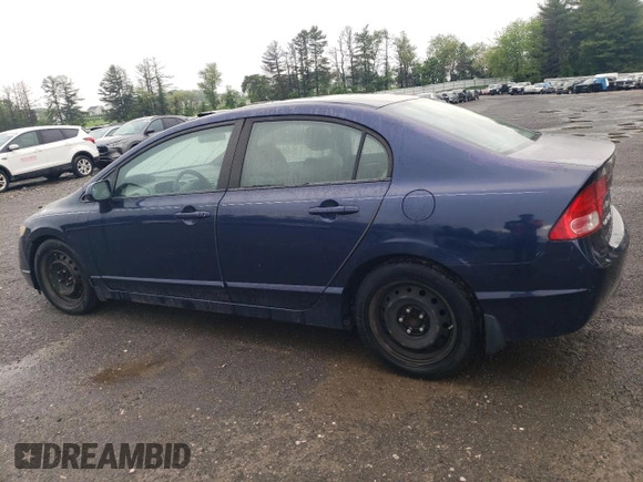 2008 Honda Civic LX with VIN 1HGFA16588L114789, listed as a Copart auction lot 55863815 with 197,062 mi miles and Clean Title. Bid and sale history available at DreamBid. Image 2.