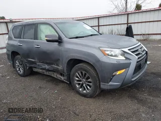 2015 Lexus GX 460 Luxury with VIN JTJJM7FX5F5115272, listed as a IAAI auction lot 41347690 with 107,830 mi miles and . Bid and sale history available at DreamBid. Image 1.