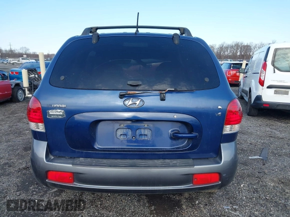 2006 Hyundai Santa Fe GLS with VIN KM8SC13D76U100145, listed as a IAAI auction lot 41093265 with 164,028 mi miles. Bid and sale history available at carsss.com. Image 17.