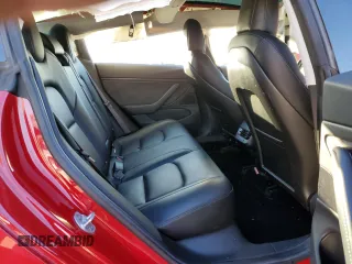 2018 Tesla Model 3 Long Range Battery with VIN 5YJ3E1EAXJF047285, listed as a Copart auction lot 87875175 with 114,896 mi miles and Salvage Title. Bid and sale history available at DreamBid. Image 11.