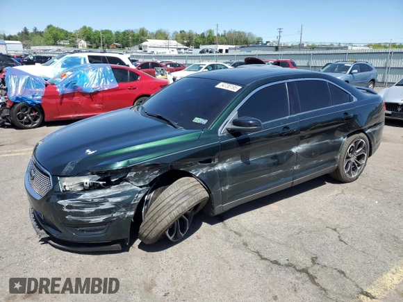 2013 Ford Taurus SHO z VIN 1FAHP2KT8DG173401, wystawiony jako Copart lot #54736195 z przebiegiem 176 507 mil mil oraz Szkoda całkowita • Salvage title. Historia ofert i sprzedaży dostępna na DreamBid. Obrazek 1.