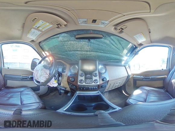 2015 Ford F-350 Lariat with VIN 1FT8W3DTXFEA10084, listed as a Copart auction lot 56049975 with Not provided miles and Salvage title. Bid and sale history available at DreamBid. Image 14.