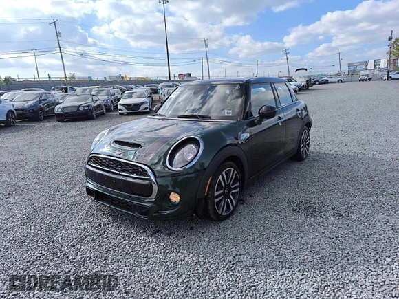 2019 MINI Hardtop 4 Door Cooper S with VIN WMWXU3C57K2H87810, listed as a Copart auction lot 54734575 with 39,785 mi miles and Salvage Title. Bid and sale history available at DreamBid. Image 1.