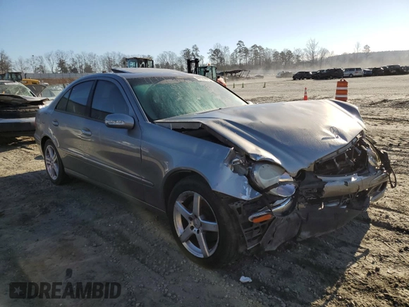 2006 Mercedes-Benz E 350 with VIN WDBUF56J76A827184, listed as a Copart auction lot 46121875 with Not Provided miles and Salvage Title. Bid and sale history available at DreamBid. Image 4.