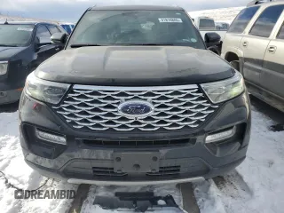 2021 Ford Explorer Platinum with VIN 1FM5K8HC0MGB44170, listed as a Copart auction lot 41874885 with 58,730 mi miles and Salvage Title. Bid and sale history available at carsss.com. Image 5.