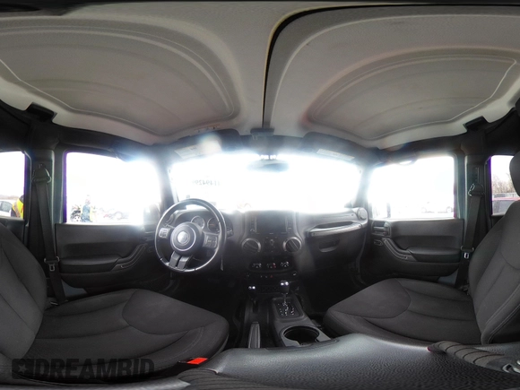 2014 Jeep Wrangler Unlimited Sport with VIN 1C4BJWDG4EL319259, listed as a IAAI auction lot 41494299 with 141,699 mi miles. Bid and sale history available at carsss.com. Image 18.