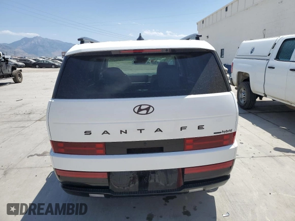 2024 Hyundai Santa Fe Calligraphy with VIN 5NMP5DG16RH012429, listed as a Copart auction lot 61581455 with 4,359 mi miles and Salvage title. Bid and sale history available at DreamBid. Image 6.