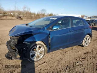 2013 Hyundai Elantra GT with VIN KMHD35LEXDU148728, listed as a Copart auction lot 47606185 with 117,884 mi miles and Salvage Title. Bid and sale history available at carsss.com. Image 1.