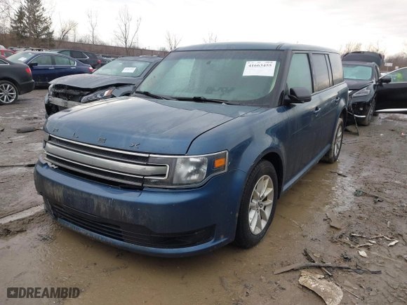 2019 Ford Flex SE with VIN 2FMGK5B85KBA27149, listed as a IAAI auction lot 41663455 with 110,084 mi miles. Bid and sale history available at carsss.com. Image 17.
