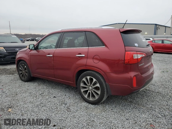 2015 Kia Sorento SX with VIN 5XYKW4A70FG637550, listed as a Copart auction lot 41366245 with 117,592 mi miles and Salvage Title. Bid and sale history available at carsss.com. Image 2.