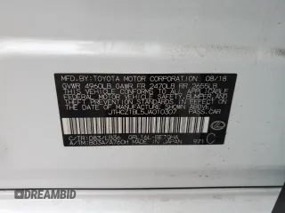 2018 Lexus GS with VIN JTHCZ1BL5JA010307, listed as a Copart auction lot 83028184 with 0 mi miles and Salvage Title. Bid and sale history available at carsss.com. Image 12.