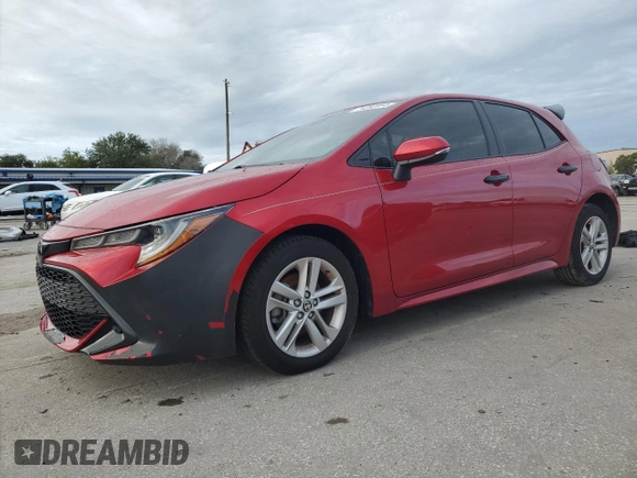 2022 Toyota Corolla Hatchback SE with VIN JTND4MBE1N3149251, listed as a Copart auction lot 74282914 with 70,806 mi miles and Non Repairable. Bid and sale history available at carsss.com. Image 1.