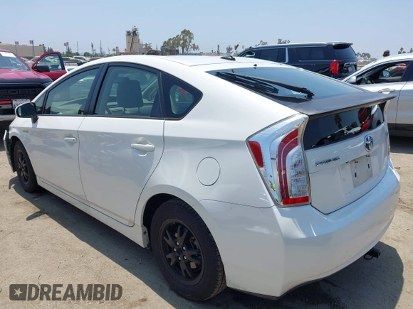 2012 Toyota Prius One z VIN JTDKN3DU3C5386610, wystawiony jako IAAI lot #42386857 z przebiegiem 171 968 mil mil oraz . Historia ofert i sprzedaży dostępna na DreamBid. Obrazek 3.