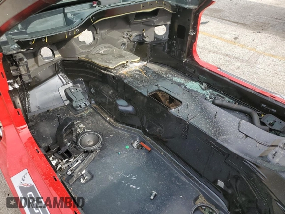 2016 Chevrolet Corvette Z06 1LZ with VIN 1G1YP2D61G5612934, listed as a Copart auction lot 51152545 with 0 mi miles and Salvage Title. Bid and sale history available at carsss.com. Image 8.
