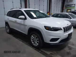 2020 Jeep Cherokee Latitude with VIN 1C4PJMCB5LD543499, listed as a IAAI auction lot 41738021 with 62,309 mi miles. Bid and sale history available at carsss.com. Image 1.