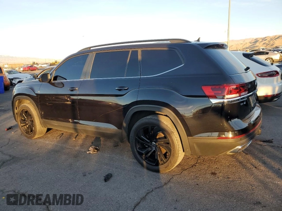 2022 Volkswagen Atlas SE with VIN 1V2JR2CA0NC565573, listed as a Copart auction lot 41456725 with 87,353 mi miles and Salvage title. Bid and sale history available at DreamBid. Image 2.