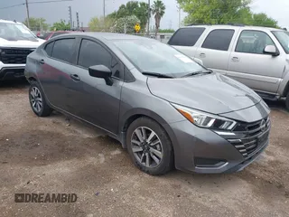 2024 Nissan Versa S with VIN 3N1CN8DV6RL894432, listed as a IAAI auction lot 41891424 with 4,464 mi miles. Bid and sale history available at carsss.com. Image 1.