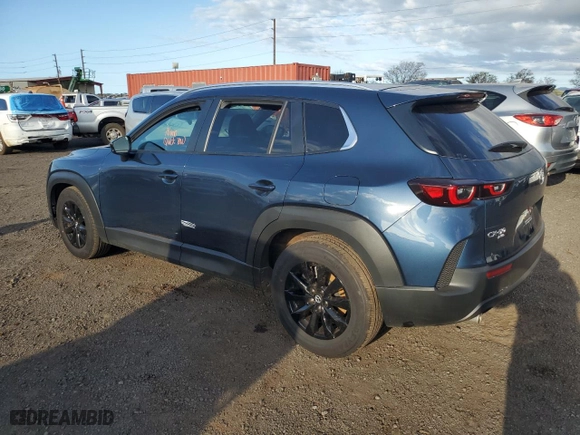 2025 Mazda CX-50 2.5 S Preferred Package with VIN 7MMVABBM4SN324587, listed as a Copart auction lot 44826445 with 0 mi miles and Salvage Title. Bid and sale history available at carsss.com. Image 2.
