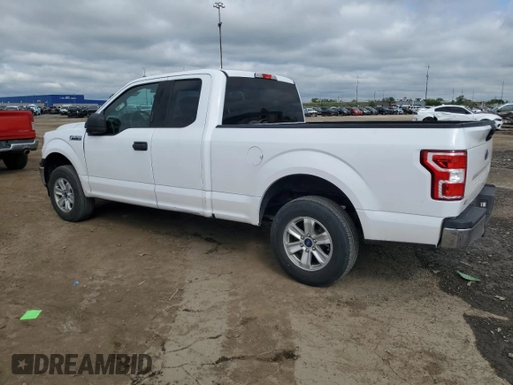 2019 Ford F-150 XL with VIN 1FTEX1CB4KKD31868, listed as a Copart auction lot 57752265 with 20,493 mi miles and Clean title. Bid and sale history available at DreamBid. Image 2.
