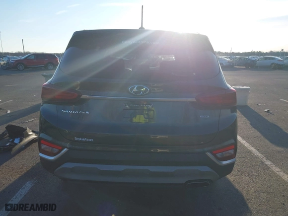 2020 Hyundai Santa Fe SE with VIN 5NMS2CAD5LH297308, listed as a IAAI auction lot 41211262 with 29,808 mi miles. Bid and sale history available at carsss.com. Image 17.