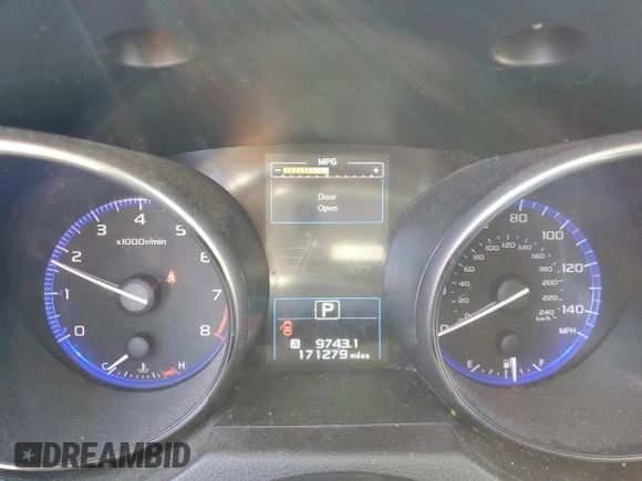 2017 Subaru Outback Premium with VIN 4S4BSAFC1H3236494, listed as a Copart auction lot 48209135 with 171,279 mi miles and Salvage Title. Bid and sale history available at DreamBid. Image 9.