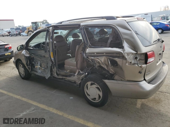 2001 Toyota Sienna LE with VIN 4T3ZF13C71U377701, listed as a Copart auction lot 41959285 with 79,031 mi miles and Salvage Title. Bid and sale history available at carsss.com. Image 2.