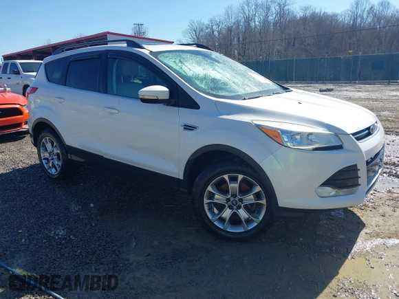 2013 Ford Escape SEL with VIN 1FMCU9HX1DUB37918, listed as a IAAI auction lot 41644931 with 153,726 mi miles and . Bid and sale history available at DreamBid. Image 1.