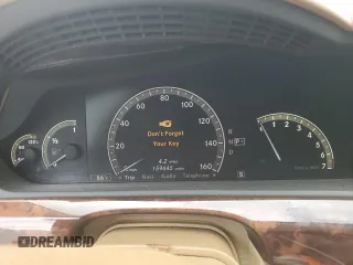 2008 Mercedes-Benz S-Class 5.5L V8 with VIN WDDNG71X78A181888, listed as a Copart auction lot 51304235 with 159,645 mi miles and Clean Title. Bid and sale history available at carsss.com. Image 9.