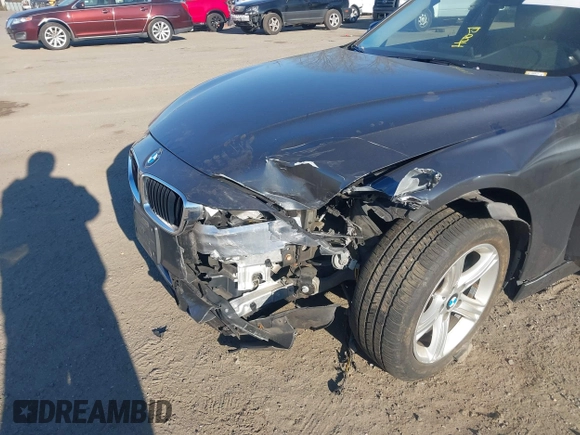 2015 BMW 3 Series 328i xDrive with VIN WBA3B5G5XFNS13908, listed as a IAAI auction lot 41638788 with 54,584 mi miles. Bid and sale history available at carsss.com. Image 6.