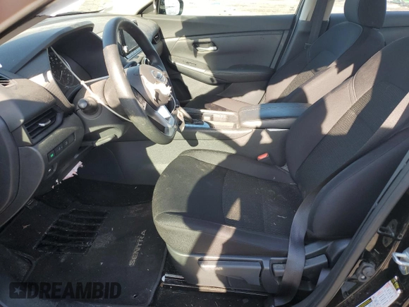 2021 Nissan Sentra S with VIN 3N1AB8BV7MY323093, listed as a Copart auction lot 50192145 with 41,119 mi miles and Salvage Title. Bid and sale history available at DreamBid. Image 7.