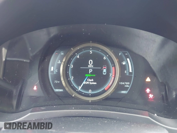 2015 Lexus IS 250 with VIN JTHCF1D28F5022738, listed as a IAAI auction lot 42487636 with 104,789 mi miles and . Bid and sale history available at DreamBid. Image 7.