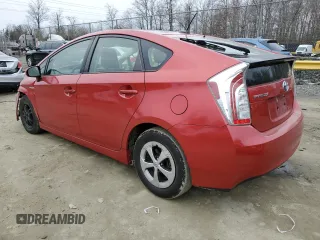 2014 Toyota Prius Four with VIN JTDKN3DU4E1827042, listed as a Copart auction lot 44680195 with 165,108 mi miles and Salvage Title. Bid and sale history available at carsss.com. Image 2.