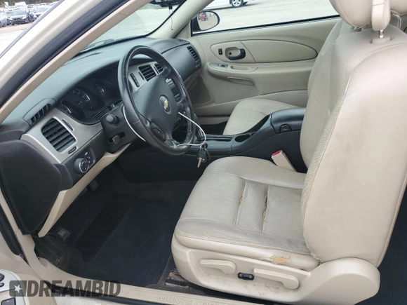 2007 Chevrolet Monte Carlo LT with VIN 2G1WK15K179419620, listed as a Copart auction lot 83812084 with 158,788 mi miles and Salvage Title. Bid and sale history available at carsss.com. Image 7.
