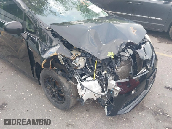 2013 Toyota Prius One with VIN JTDKN3DU4D5586557, listed as a IAAI auction lot 42191791 with Not Provided miles and . Bid and sale history available at carsss.com. Image 6.