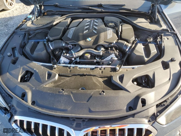 2019 BMW 8 Series M850i xDrive with VIN WBAFY4C50KBX39181, listed as a Copart auction lot 43533615 with 0 mi miles and Salvage Title. Bid and sale history available at carsss.com. Image 11.