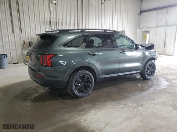 2022 Kia Sorento X-Line S with VIN 5XYRLDLC2NG086554, listed as a Copart auction lot 51498185 with 0 mi miles and Salvage Title. Bid and sale history available at carsss.com. Image 3.