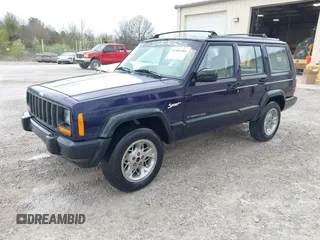 1998 Jeep Cherokee Sport with VIN 1J4FT68S2WL237956, listed as a IAAI auction lot 41846188 with 1 mi miles. Bid and sale history available at carsss.com. Image 2.