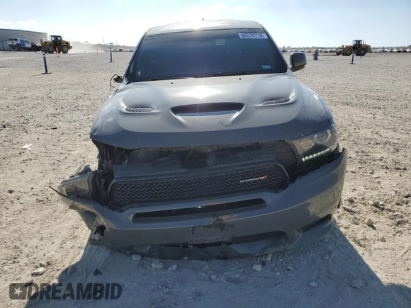 2020 Dodge Durango R/T with VIN 1C4SDHCT8LC153228, listed as a Copart auction lot 80578714 with 103,156 mi miles and Salvage title. Bid and sale history available at DreamBid. Image 5.