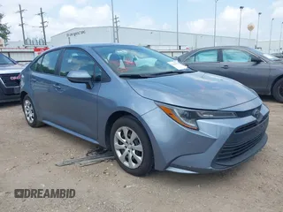 2024 Toyota Corolla LE with VIN 5YFB4MDE5RP082420, listed as a IAAI auction lot 42125592 with 44,783 mi miles. Bid and sale history available at carsss.com. Image 1.